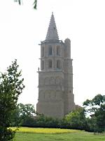Avignonet-Lauragais, Eglise Notre-Dame des Miracles, Clocher (5)
